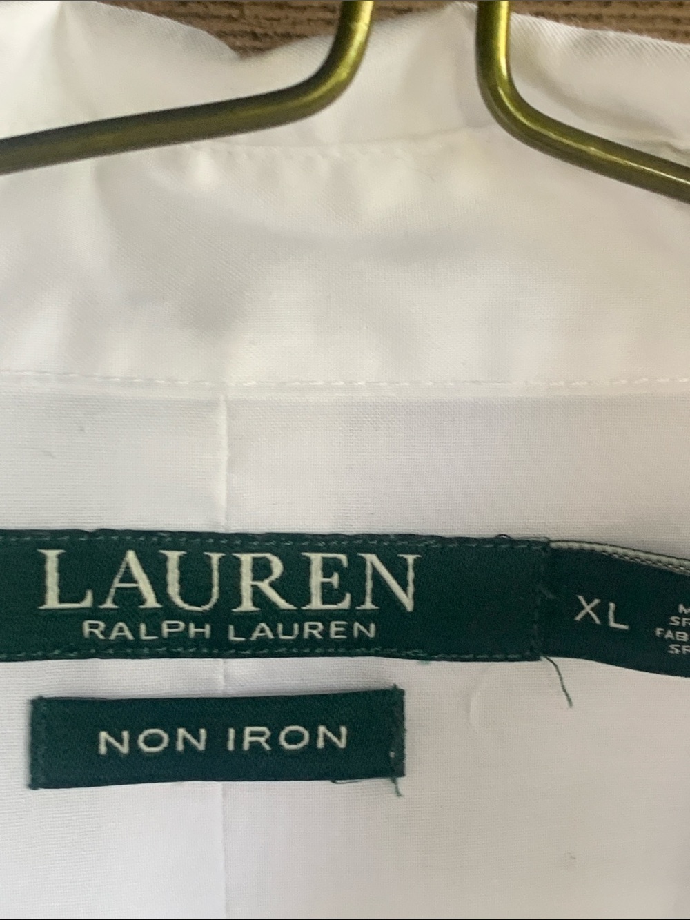 Lauren Ralph Lauren Women’s White Classic Dress Shirt - Picture 3 of 8